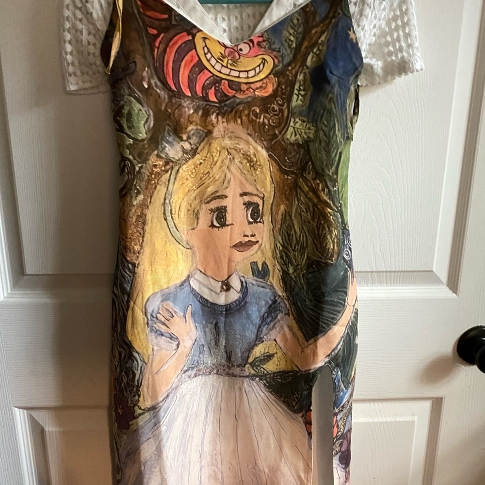 Alice in Wonderland Graphic Dress
